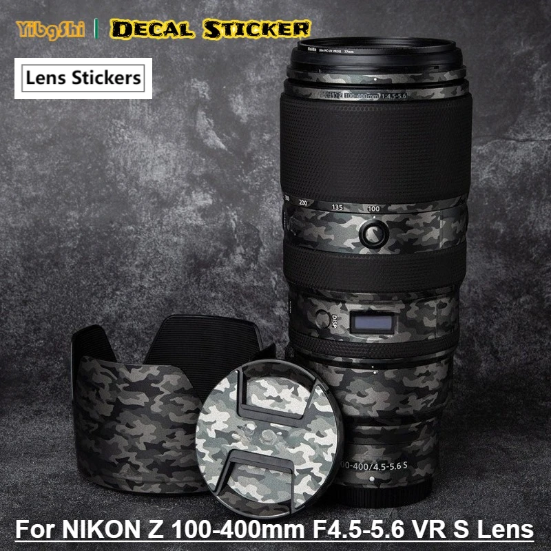 

Защитная виниловая пленка-наклейка для объектива NIKON Z 100-400mm F4.5-5.6 VR S, защита от царапин, 100400