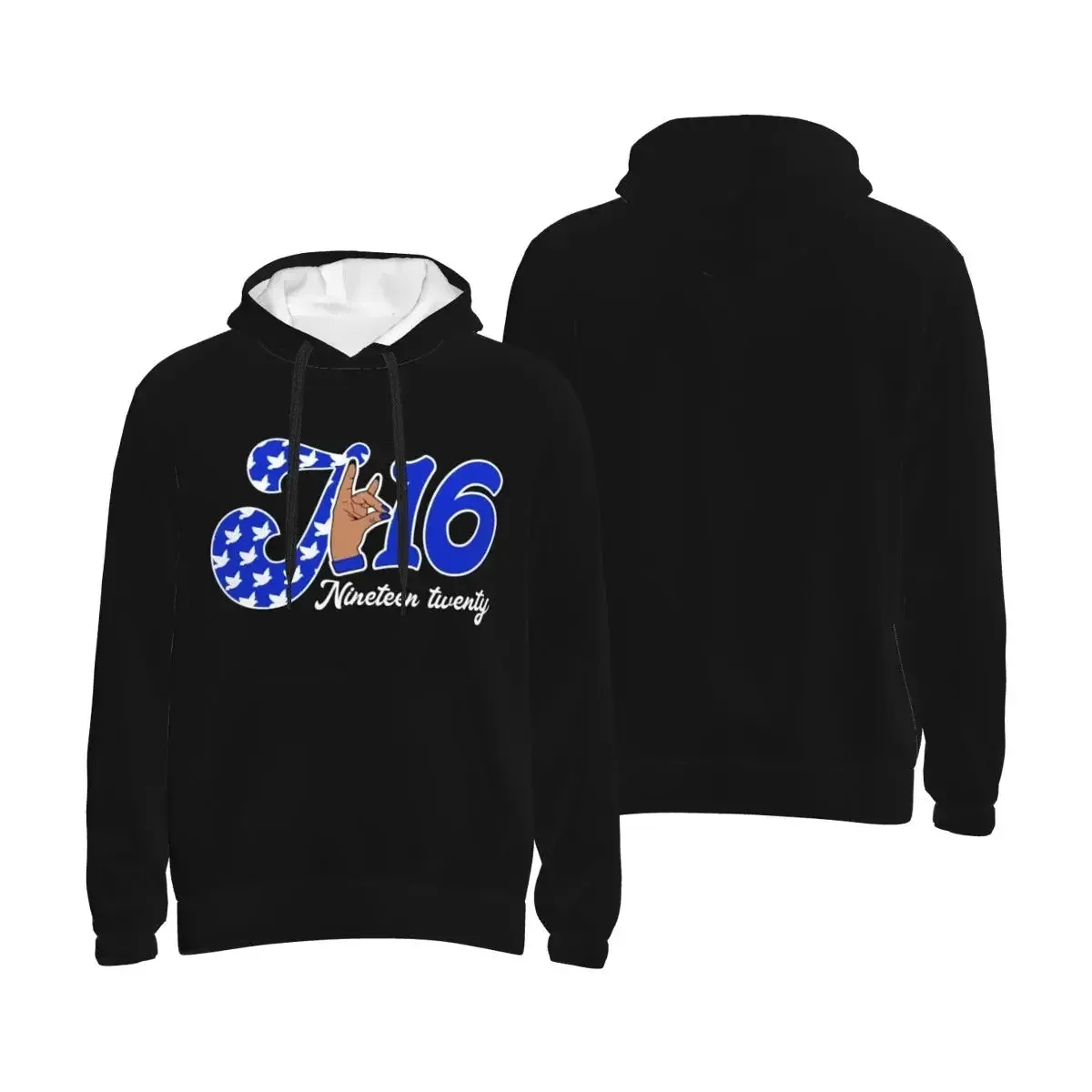 Zeta Phi Beta ZPB Sorority Men's Pullover Hoodie Casual Hooded Sweatshirt Best Hoodies Sportswear Tracksuit with Pocket