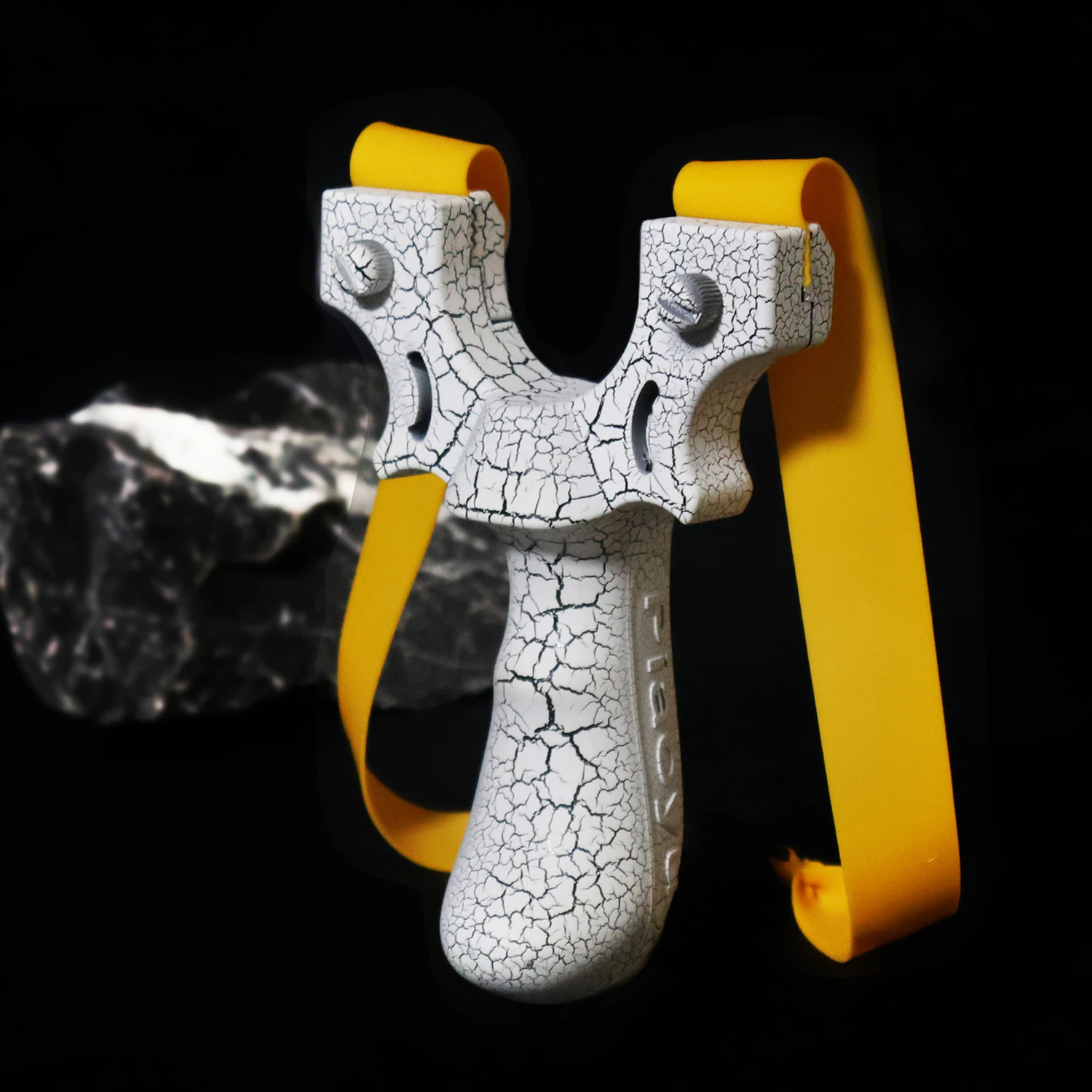 

Piaoyu New Resin Slingshot, Outdoor Hunting Shooting Catapult, Crackle Effect Slingshots