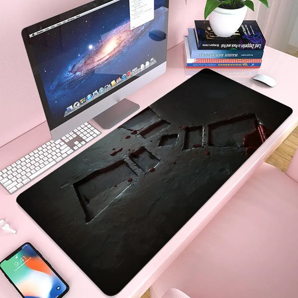 

Коврик для мыши RUST, игровой коврик для мыши 900 × 400, геймерский коврик для мыши Xxl, офисные аксессуары, длинный коврик для клавиатуры, коврик для компьютерного стола