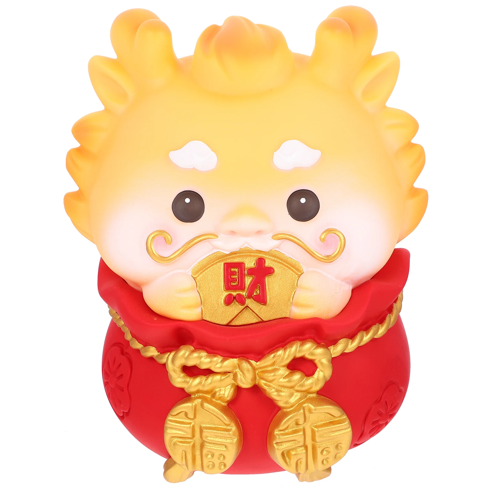 

Dragon Piggy Bank Zodiac Model Saving Pot Coin Container Bedroom Decor Cartoon Money Jar Lucky Adorn Desktop nament