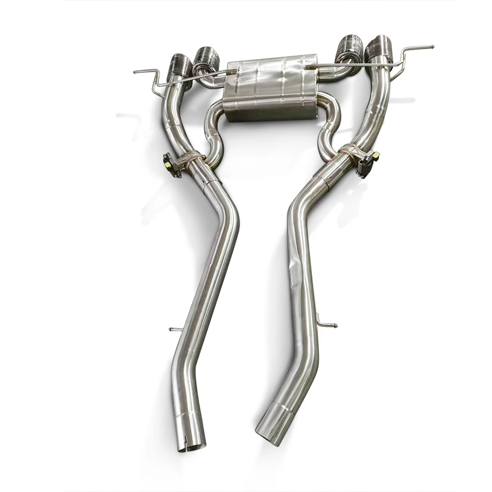 

Wholesale Mid pipe exhaust for BMW M2 M2C G87 3.0T 2019-2023 Tail section with valve cat-back exhaust SS304 custom