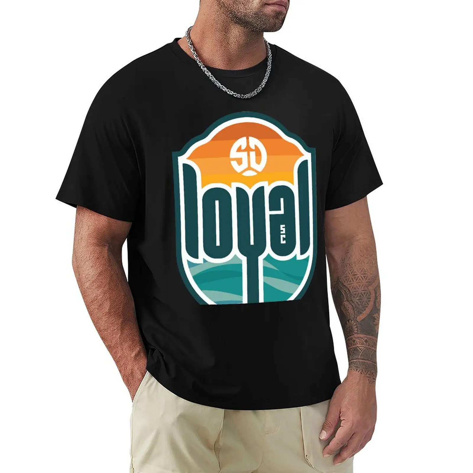 

SAN DIEGO LOYAL SOCCER! T-Shirt Big and Tall Casual T-Shirt