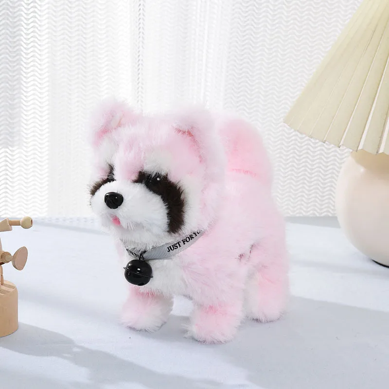 Giocattolo elettrico per bambini Simpatico cucciolo di peluche Simulazione Animale da compagnia Imparare a parlare/Sing/Walk Cucciolo di cartone animato Divertente bambino che impara il giocattolo strisciante