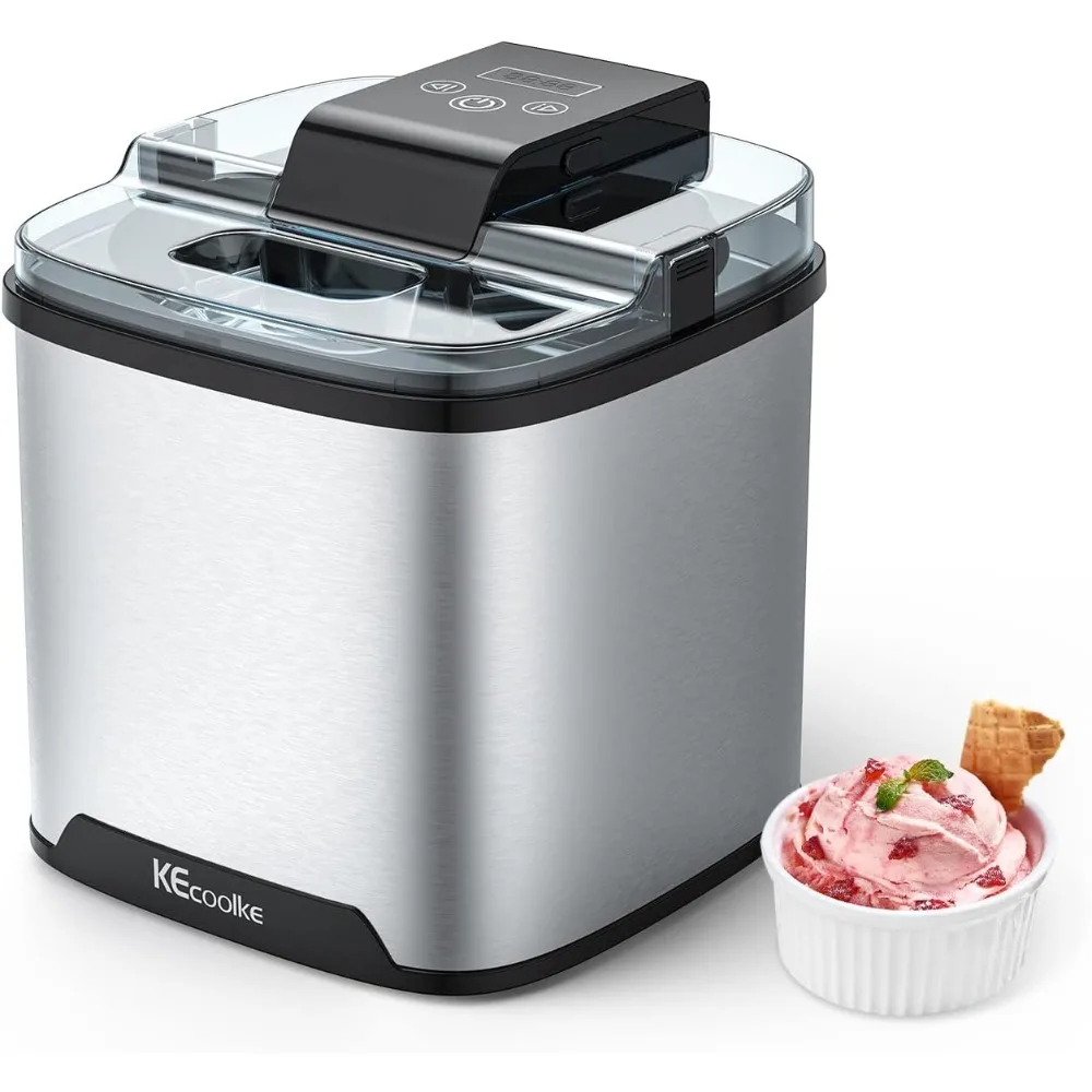 

Ice Cream Maker, Teacher Appreciation Gifts Electric Ice Cream Machine Countertop Fruit Soft Serve Homemade Large