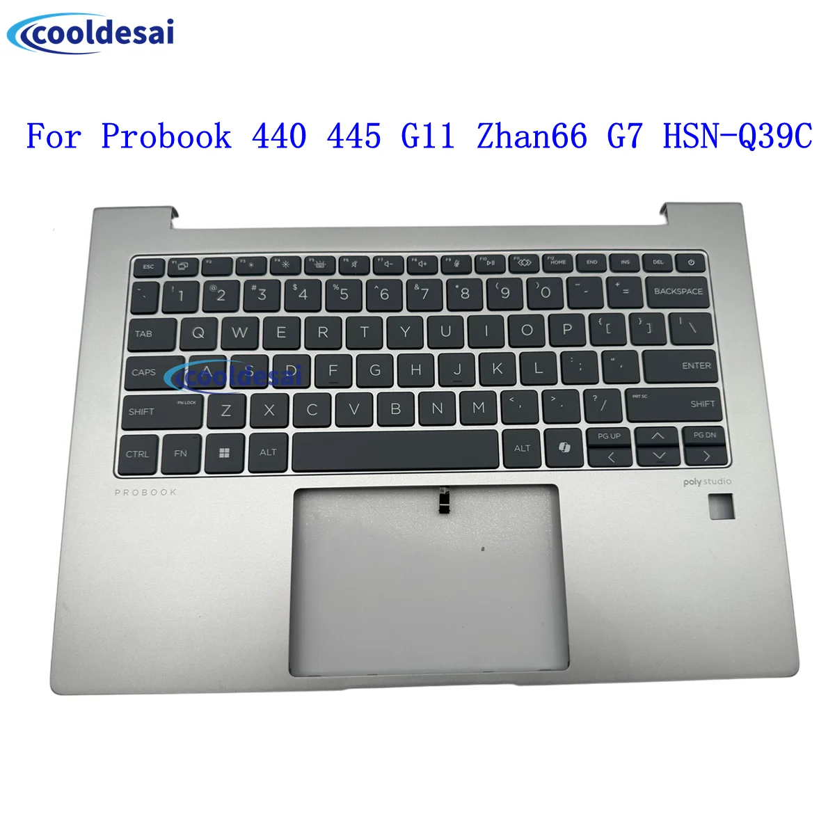 

N98209-001 Новый оригинальный чехол/чехол для клавиатуры США для HP Probook 440 G11 445 G11 Zhan66 G7 HSN-Q39C, клавиатура для ноутбука с подсветкой