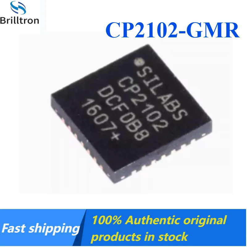 10-30PCS CP2102-GMR QFN-28 USB To UART Bridge Controller Chip Brand New Original in Stock , Fast Shipping.
