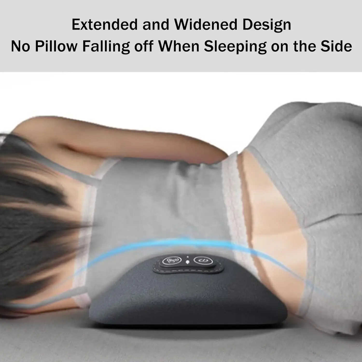 Shiatsu Neck And Back Massager with Soothing Heat Electric Deep Tissue Massage Pillow For Shoulder, Leg, Body Muscle Pain Relief