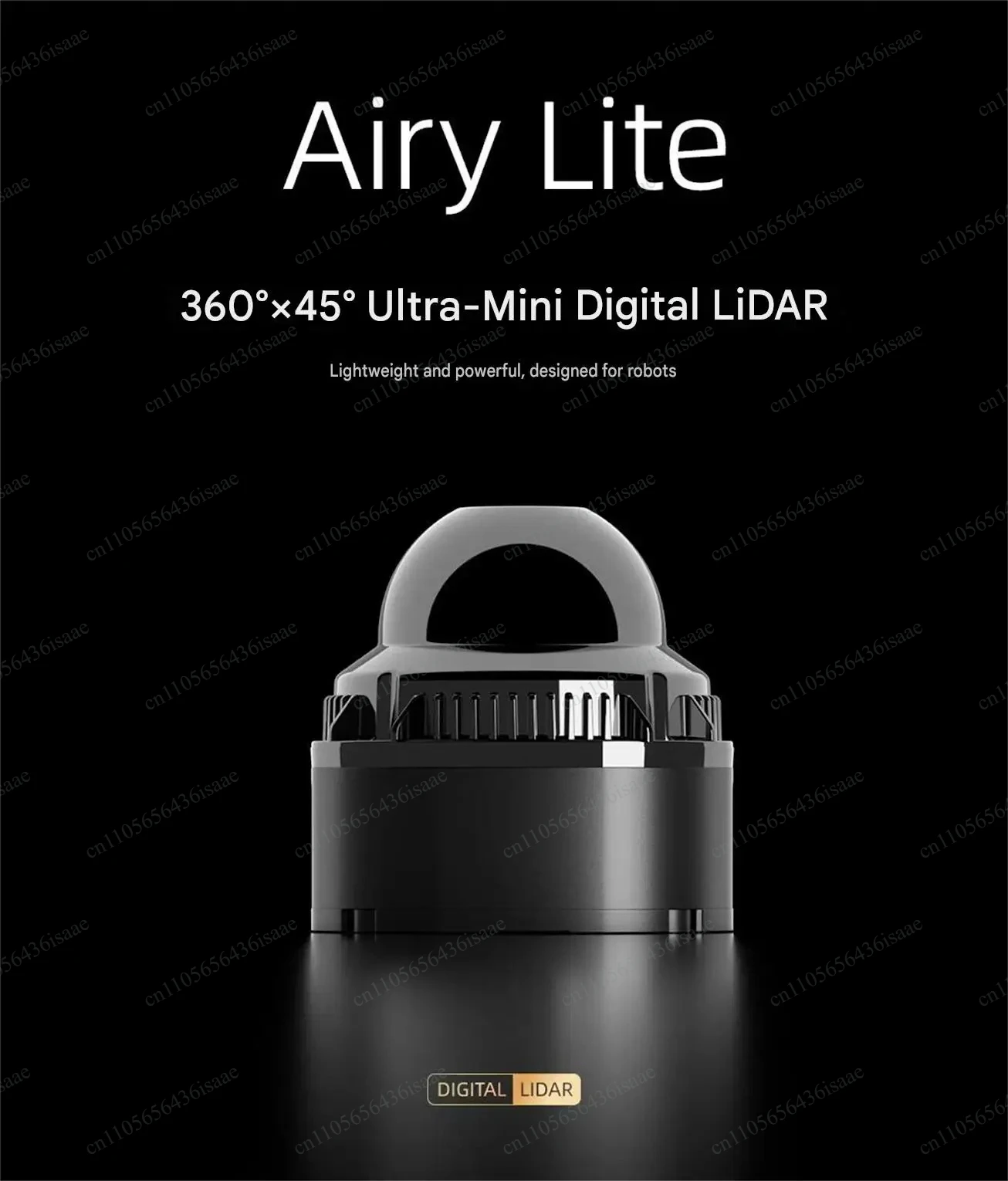 24‑Channel Digital 3D , Compact Robot Perception Sensor for Mapping, Obstacle Avoidance & Autonomous Navigation