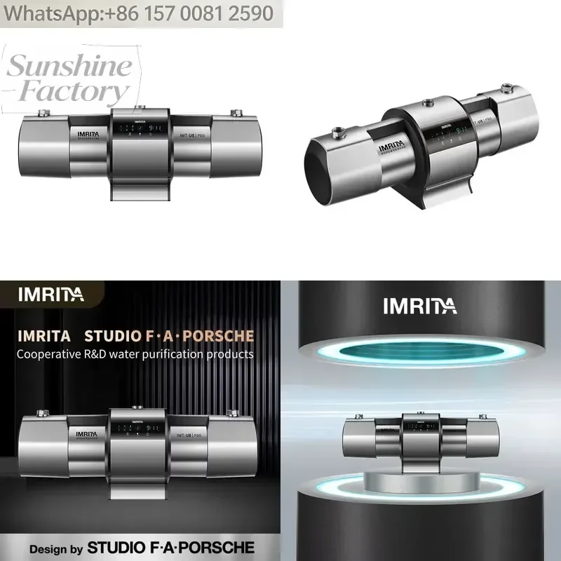 IMRITA 4000L/H Whole House 304 Stainless Steel Water Filter Central Ultrafiltration UF Membrane Water Purifier for Home