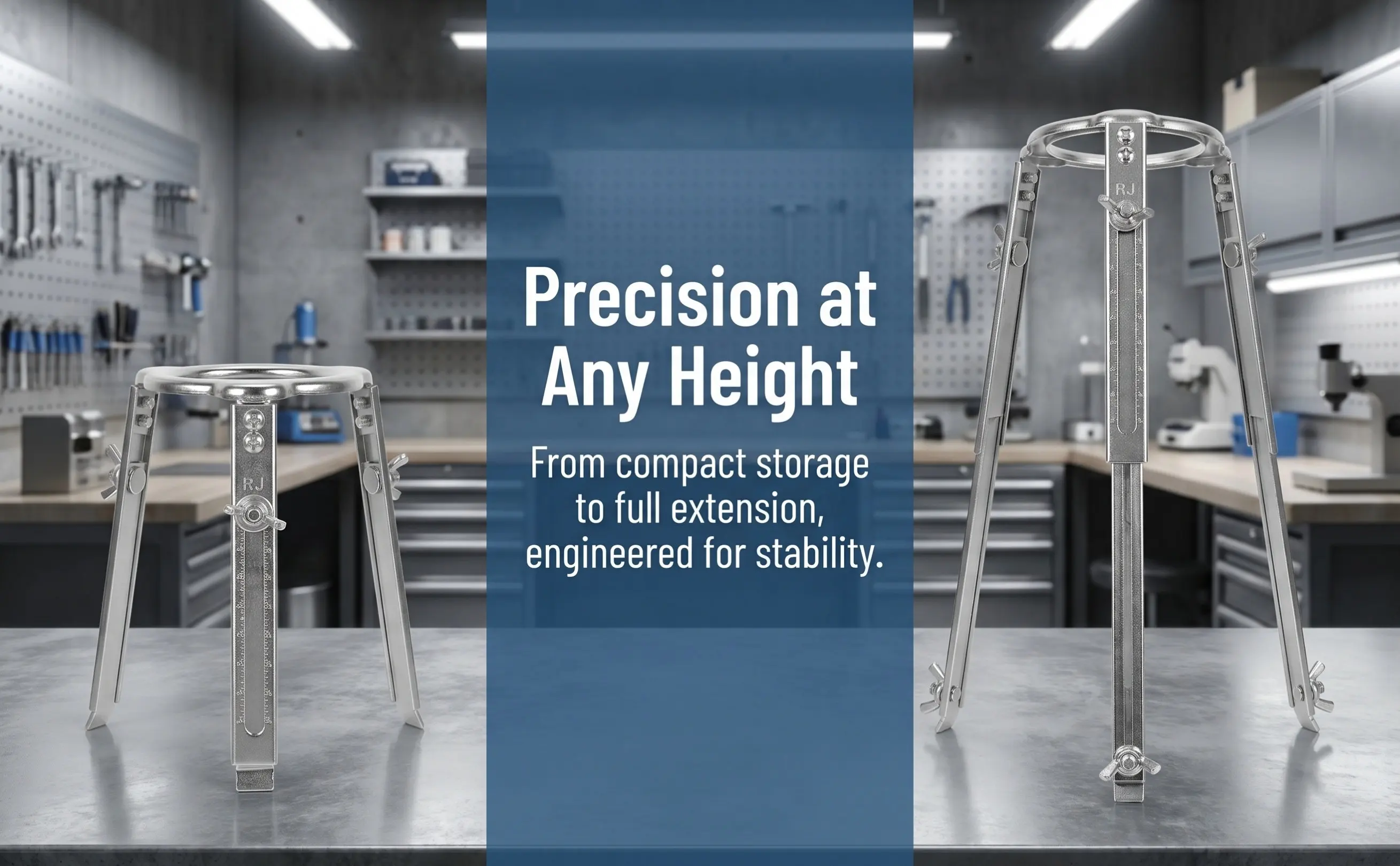 Liftable Laboratory Tripod Adjustable Chemistry Lab Stand Height Adjustable Heating Support Science Supplies Lighting Stand
