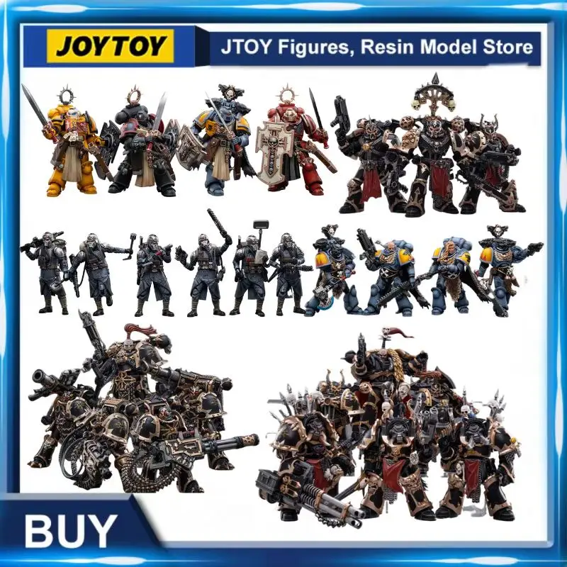 [In-Stock]1/18 JOYTOY Action Figure Chaos Warband Chaos Havocs Bladeguard Veteran Claw Pack Anime Model Toy Fast Free Shipping