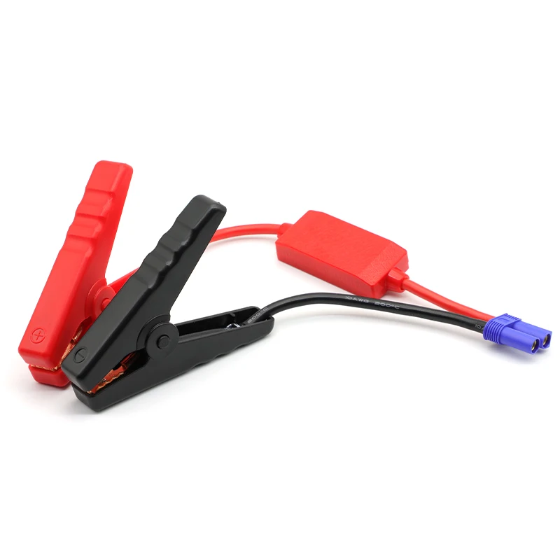 1Pcs Fire Wire Clip Jumper Cable EC5 Connector Alligator Clamp Booster Battery for Car Jump Emergency Starter Car Accessories