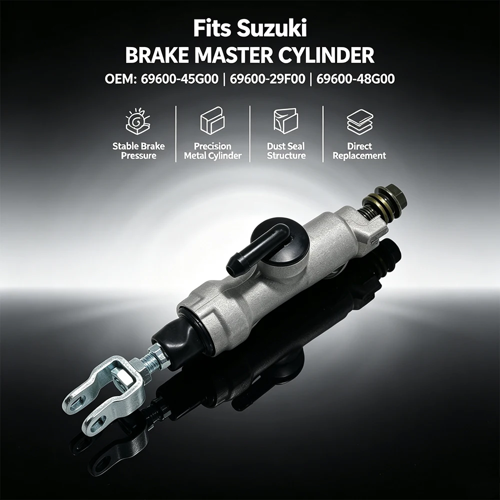 Brake Master Cylinder For Suzuki LTR450 DRZ400 E/S/SM VZR1800 Z/N/B/BZ Boulevard M109R B.O.S.S OEM：69600-48G00 69600-29F00
