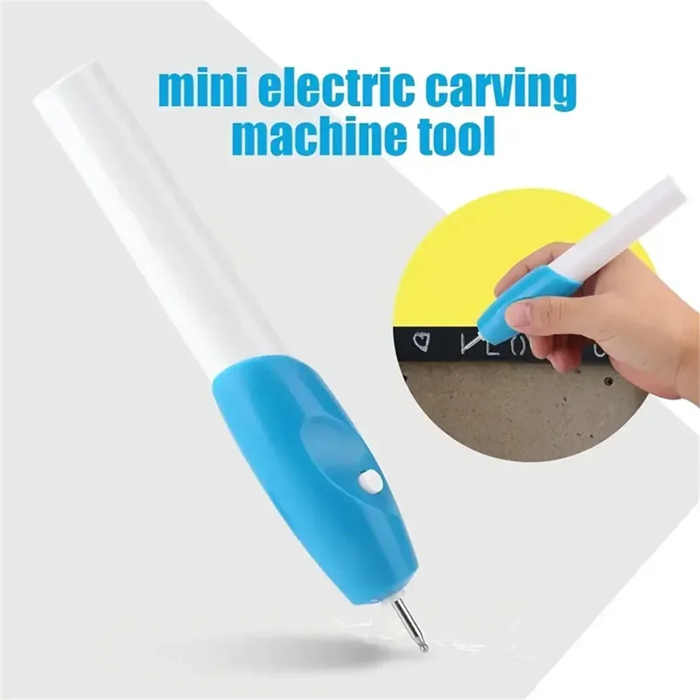 Mini Kabelloser Gravierstift Präzisions-Elektro-Gravierstift Namensschrift-Gravierwerkzeug für Handwerk und DIY – Detail 3