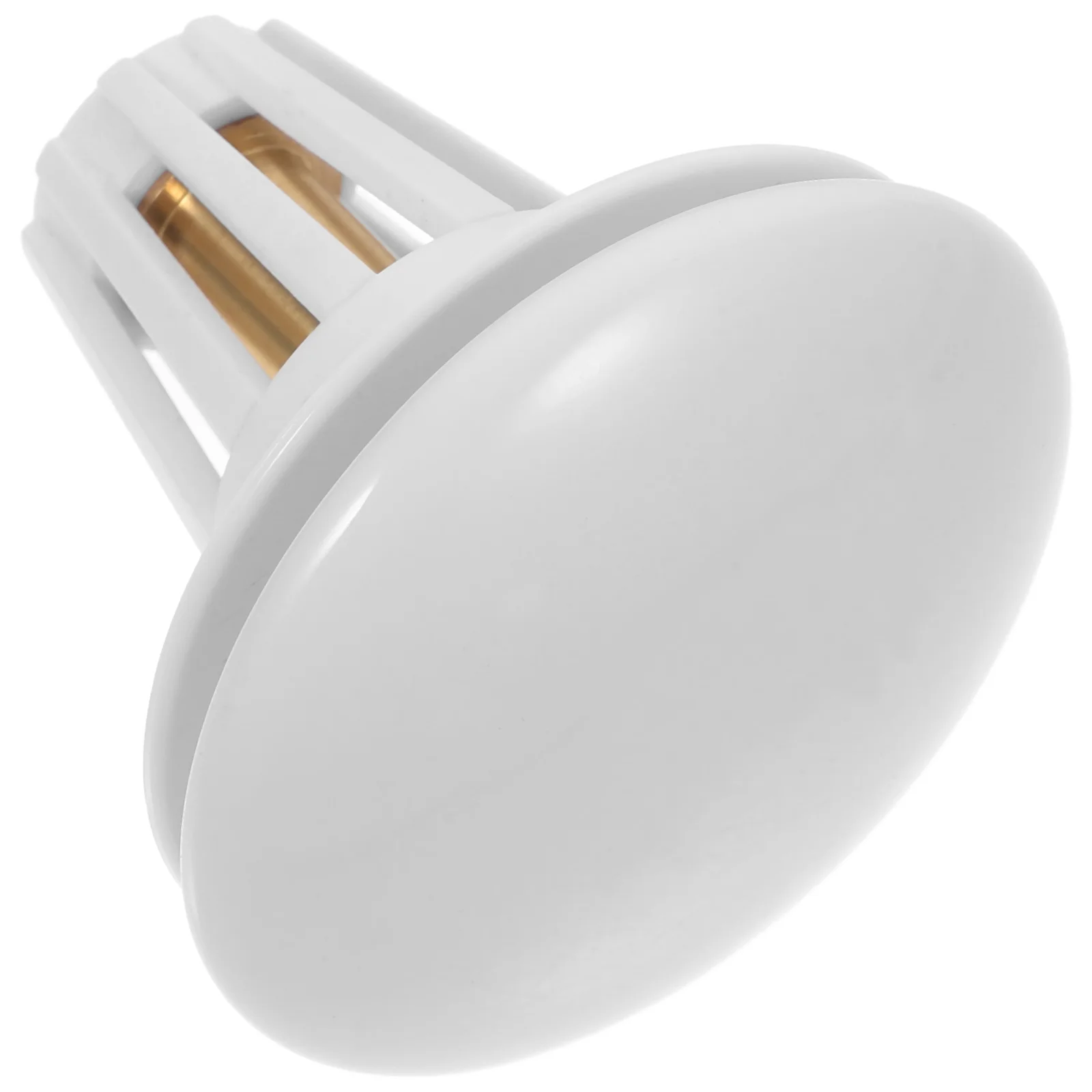 

Ceramic Bounce Core Drain Plug Push Type Water Drainage Bathroom Sink Stopper Anti- Universal Bathtub Strainer