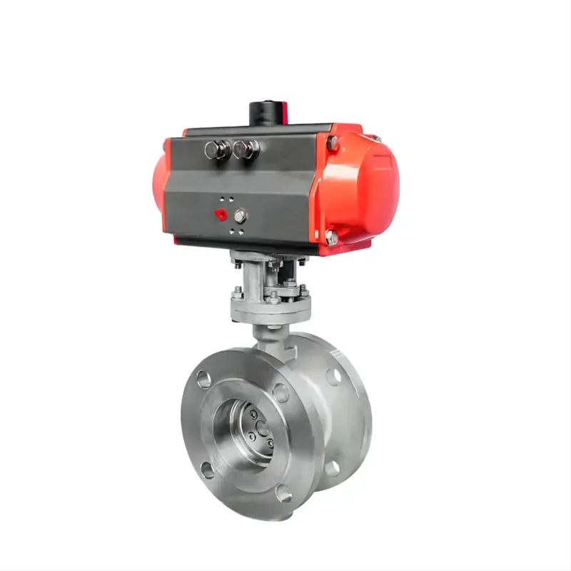 

Covna B2Bclearance Sale Pneumatic Hard Seated Butterfly Valve Pneumatic Actuated Valve Rate Spring Return Double Acting