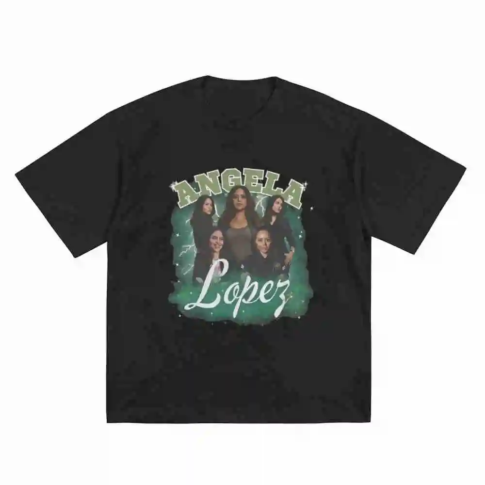The Rookie Angela Lopez 90s Bootleg TV Show Short Sleeve Tee 100% Cotton T-Shirt