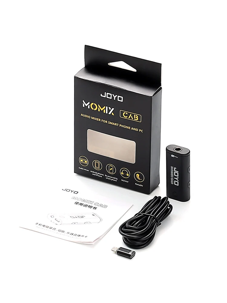 JOYO MOMIX CAB USB Sound Card Guitar Recording Creation Portable Plug and Play Guitar Accessories