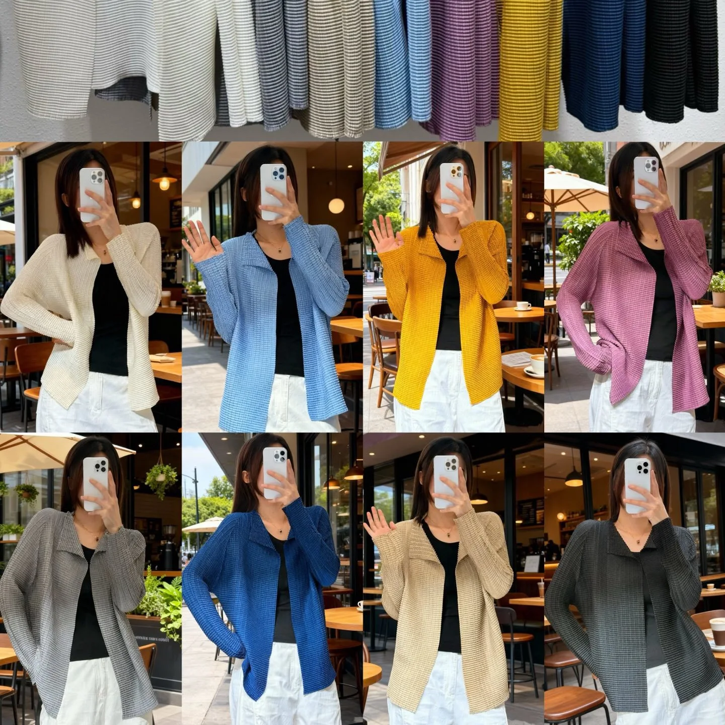 

Issey Miyake плиссированная куртка нового стиля 2025 летняя легкая удобная свободная посадка универсальный плиссированный солнцезащитный кардиган