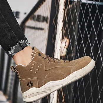 남성용 2025 고무 레이스 업 부츠, 남성용 신발, 미끄럼 방지 레트로 사이즈 45, 저렴한 가격 세일, 하이 퀄리티 제공, 캐주얼 44 신상 