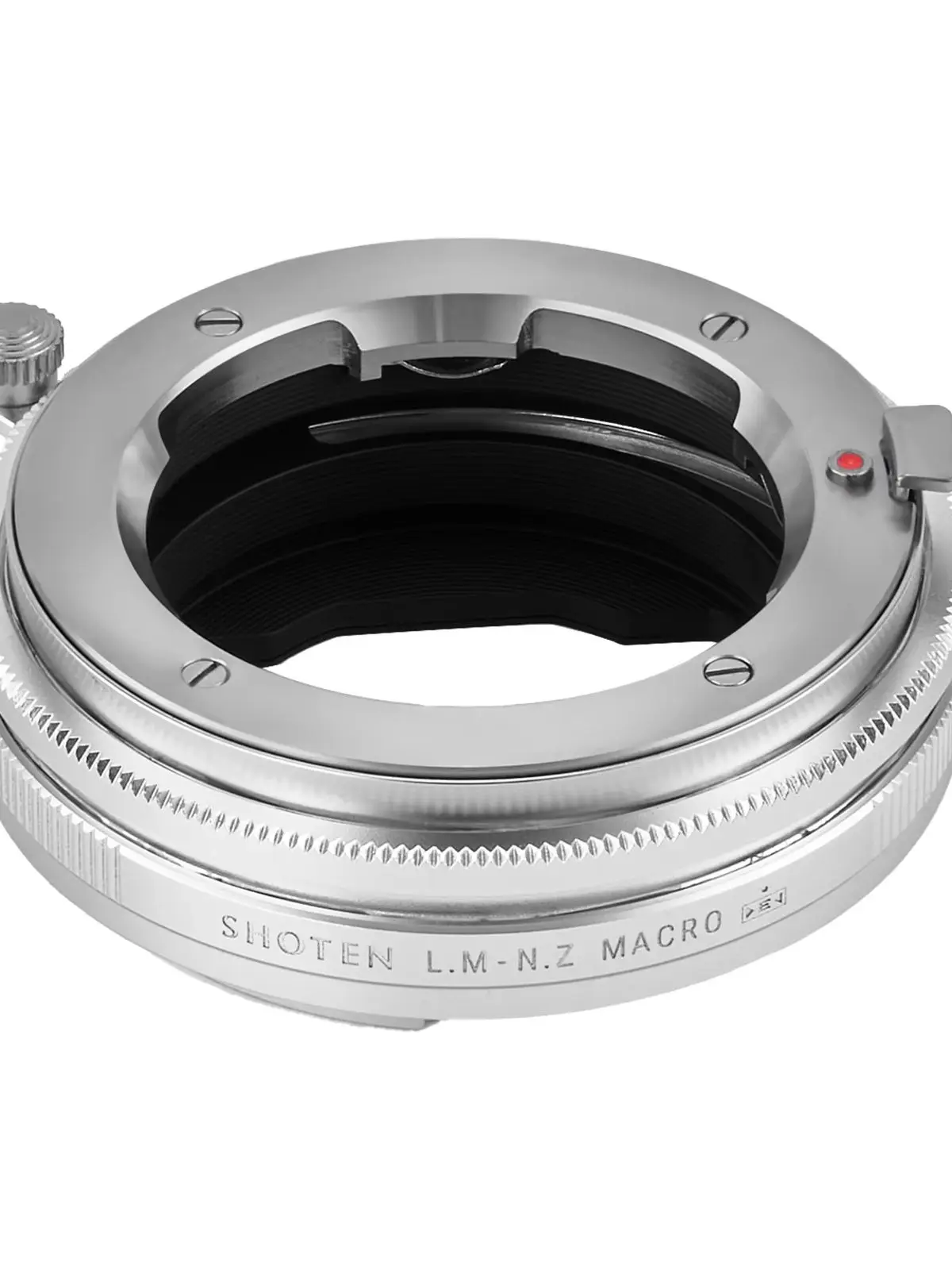 SHOTEN LM-NZ M E Elektronischer Adapter 6mm Helicoid für Leica M-Bajonett-Objektiv an Nikon Z-Bajonett-Kamera Zf Zfc Z63 Z6 Z6II Z7 Z8 Z9