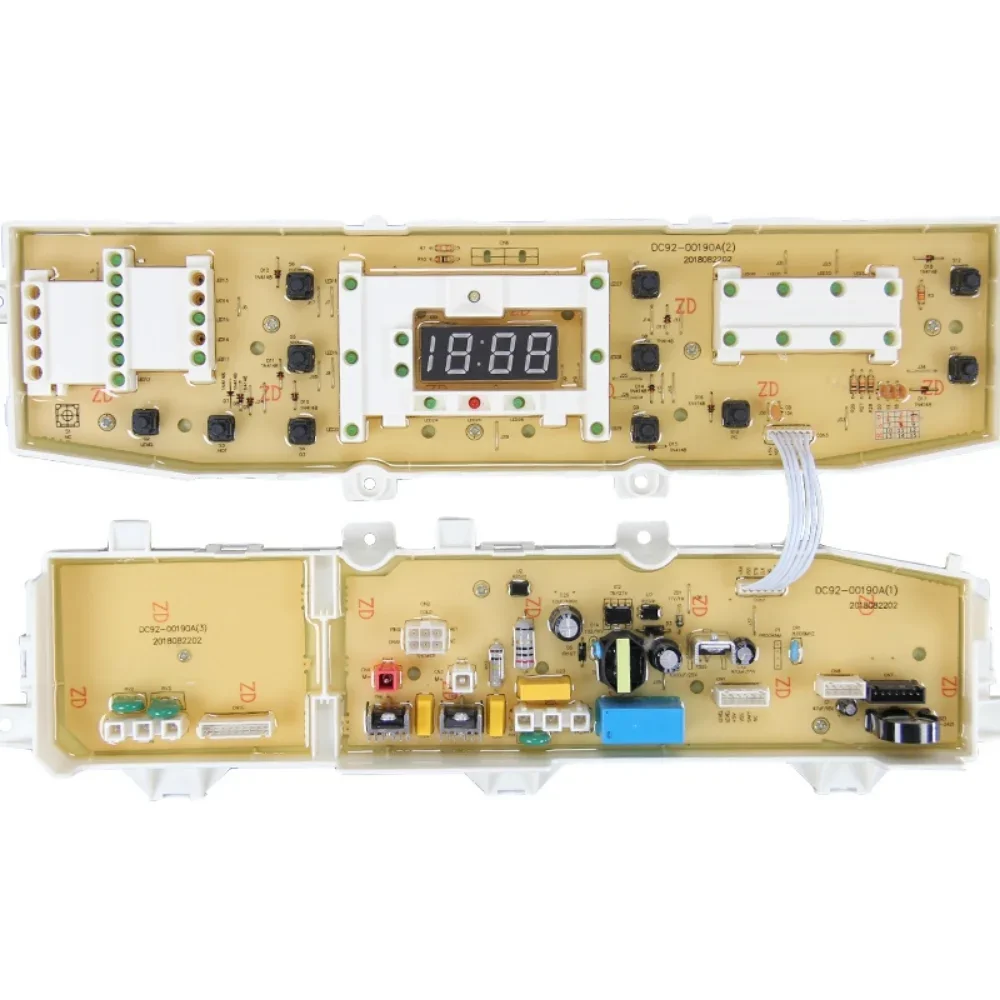 جديد ل XQB128-G88 سامسونج غسالة لوحة تحكم الكمبيوتر DC92-00190A DC92-00285AD407 أجزاء غسالة PCB الدائرة