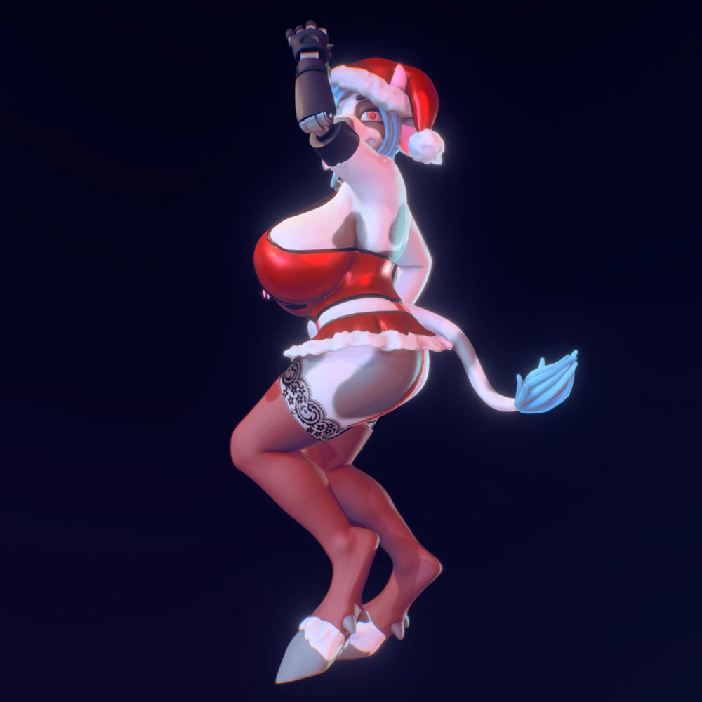 Figurine de noël en résine NSFW, jouet artisanal, Statue de réduction Miniature non assemblée, Kit non peint, 1/24