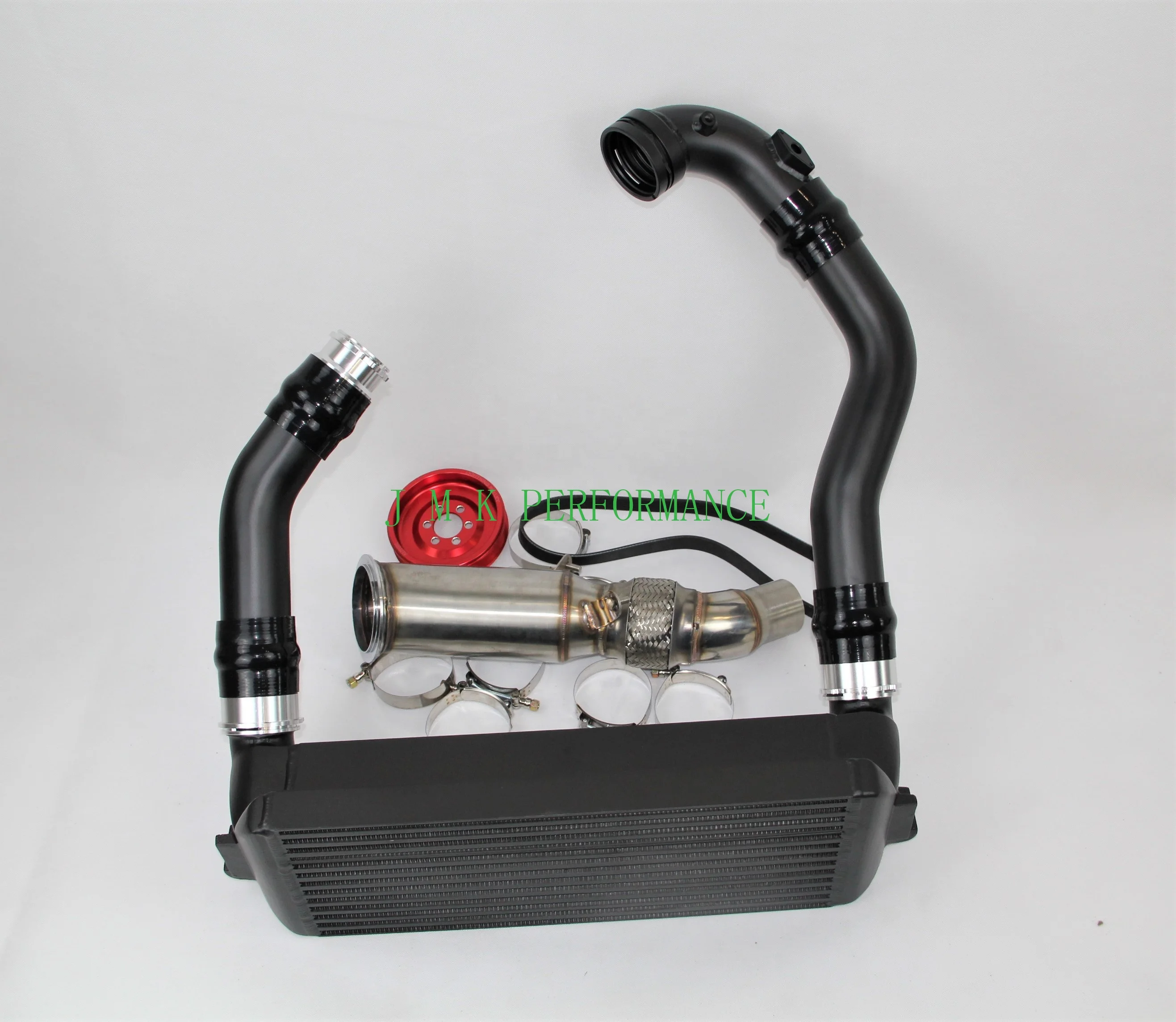 

High Performance Intercooler+downpipe+chargepipe+pully Wheel Kits for /228i/328i/328d/xDrive F23F30F31F34 N20 N26