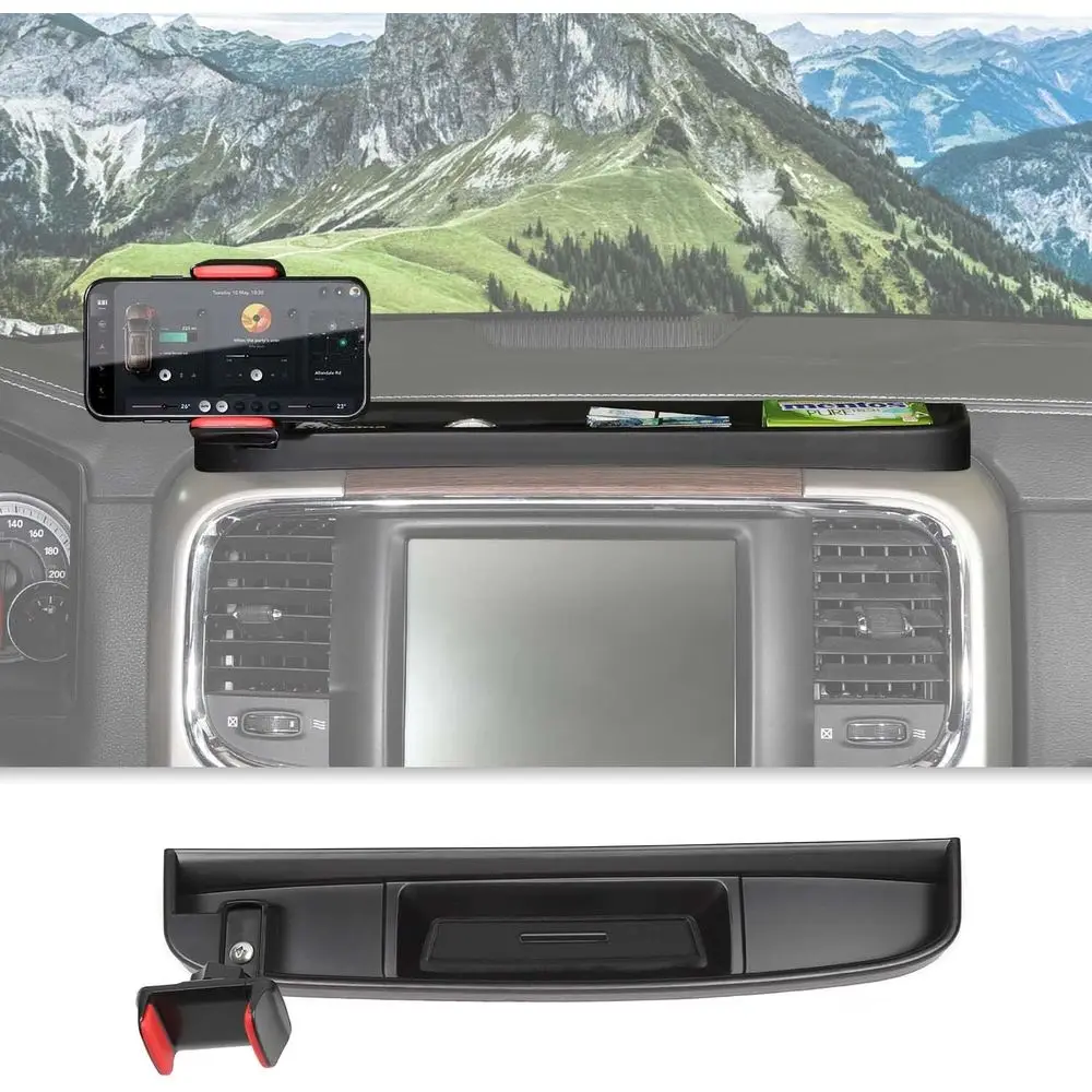 

Держатель для мобильного телефона с отсеком для хранения, кронштейн, аксессуары для центральной консоли салона 2012-2017