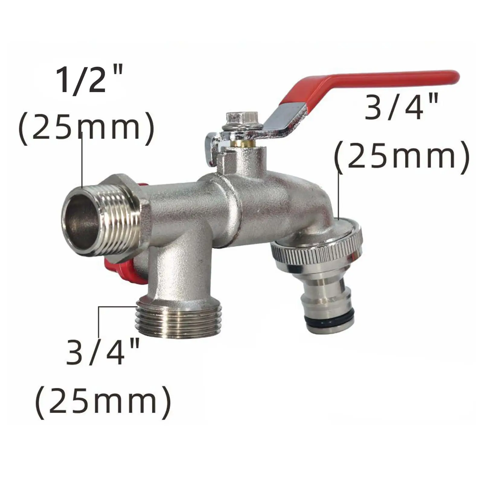 Outdoor Garden Faucet 1/2inch Male Thread Input Anti Frost Wall Mounted Water