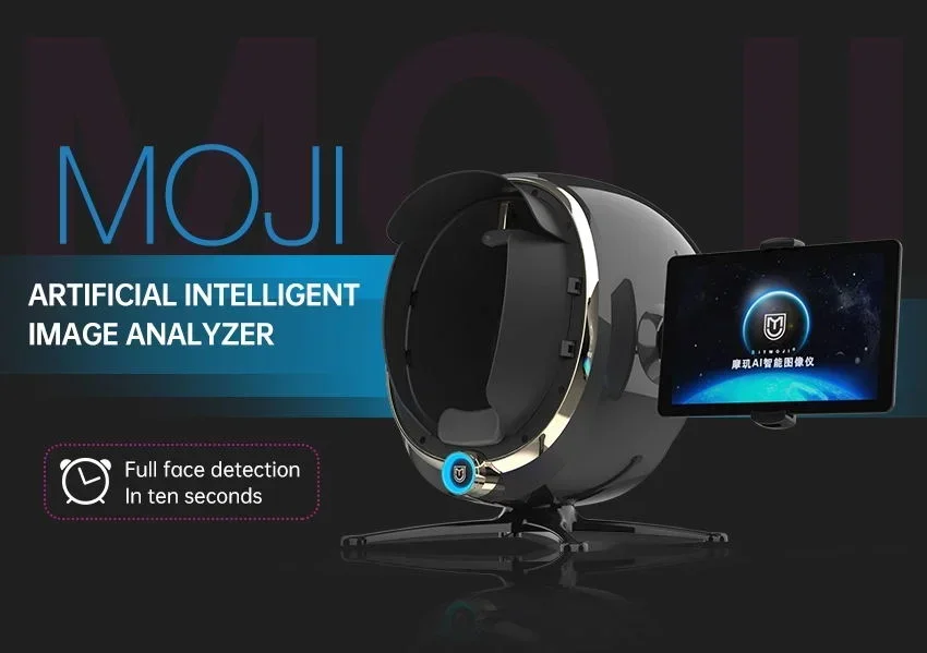 Salon Professional Skin Analyzer 3D Smart Face Diagnosis System Skin Facial Bia Skin Monitor Tester