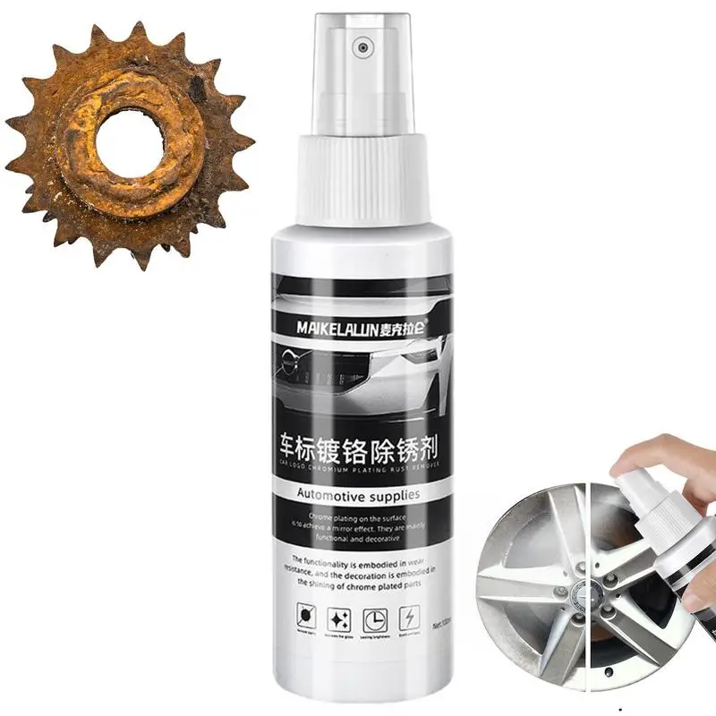 

Multi Purpose Rust Remover Spray car Anti Rust remover 100ml auto iron Powder Cleaner rust converter liquid auto cleaning tools