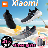 Xiaomi Freetie Sneakers Men's and Women's Casual Shoes Running Shoes Popcorn Soles Fishbone Protection System 3D Shoe Upper