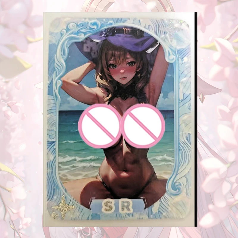 Goddess Story ACG Sexy Girl SR card Yae Miko Kamado Nezuko Kanroji Mitsuri Raiden Shogun Nilou boy Toy collection Birthday gifts