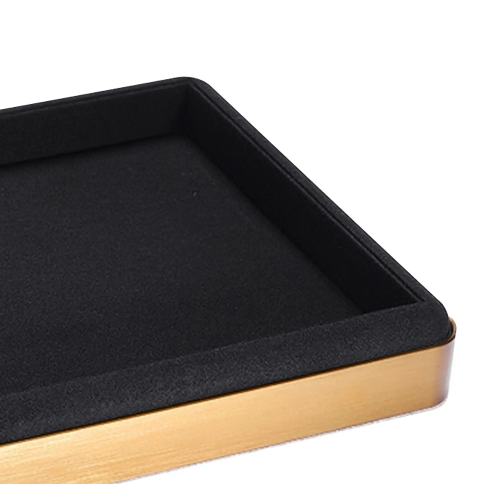 Лоток для демонстрации ювелирных изделий Органайзер для ювелирных изделий с легким твердым кольцом из микрофибры