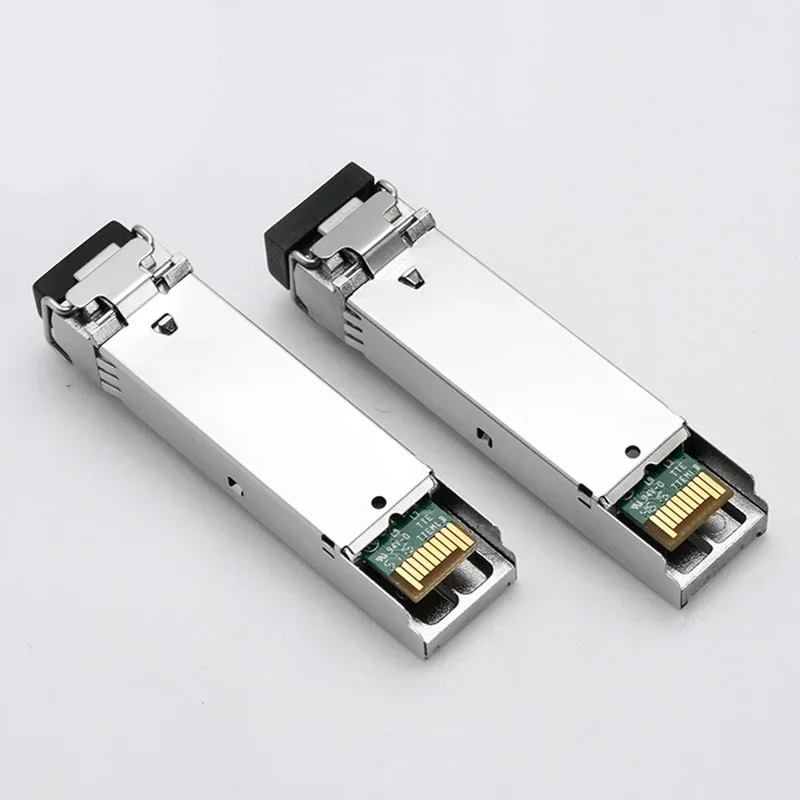 LC SFP Fiber optic module Industrial grade -40~+80 Celsius 1.25G20KM 1310/1550nm Single-SFP compatible with Mikrotik Cisco