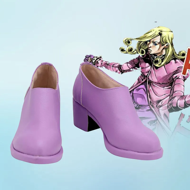JoJo Steel Ball Run Funny Valentine Cosplay Cosplay Shoes Boots Halloween Carnival Boots Custom Made
