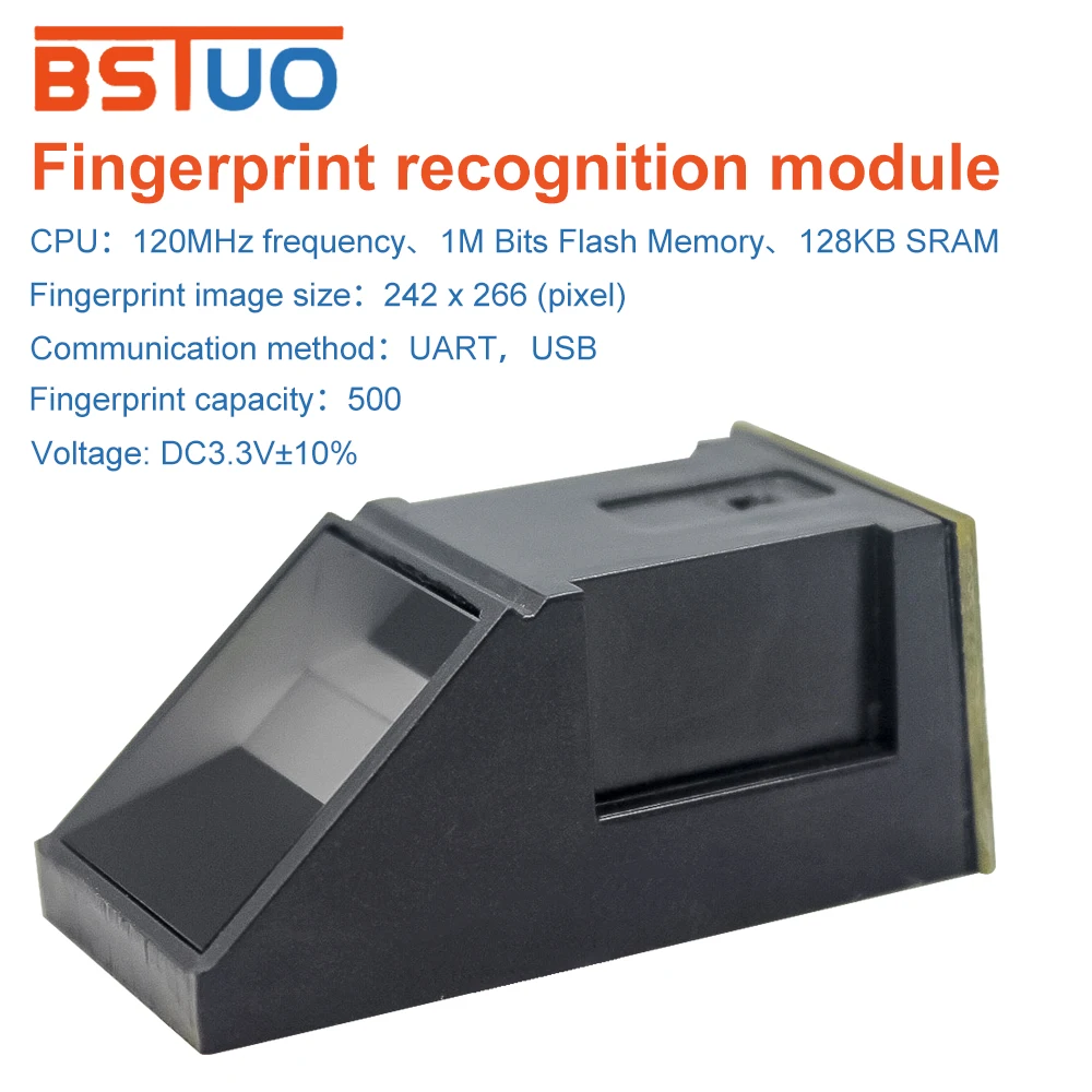 

Enroll Process Fingerprint Recognition Module, Collector Fingerprint Sensor Reader 3000 User Optics Scanner For Electronic Locks