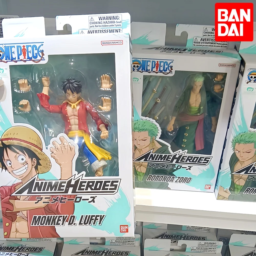 

In Stock Original Bandai One Piece Action Figure Set 16cm - Luffy Ace Vinsmoke Sanji- Anime Collectible Toys Gifts