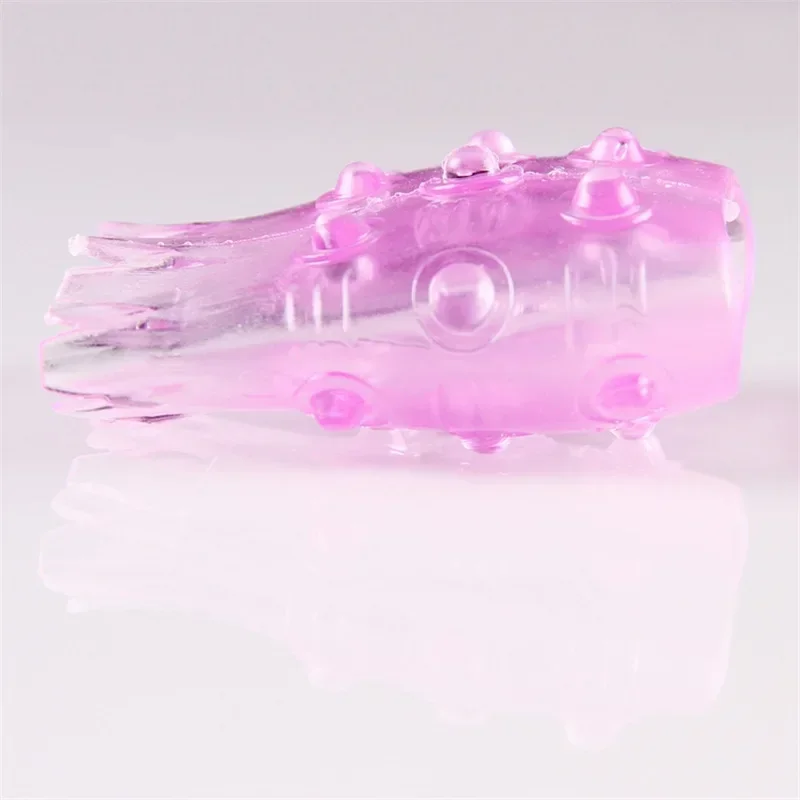 Crystal Set Ring Pineapple Set Ring Men's Soft Glue Lock Essence Sun Time Ring Adult Sex Toys