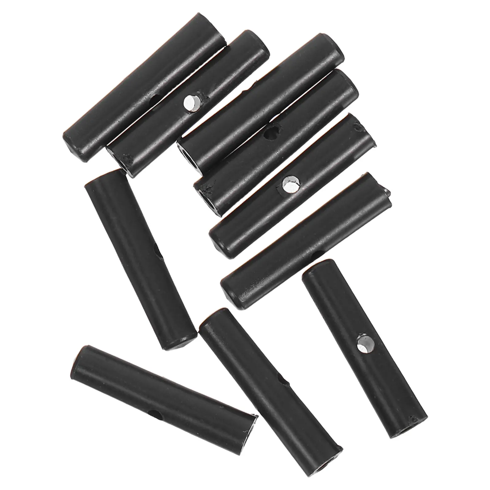 

10pcs Bone Covers Replacement Tail Beads 3.0Mm Durable Plastic Folding Repair Parts Easy Install Accessories Foldable Tail Beads