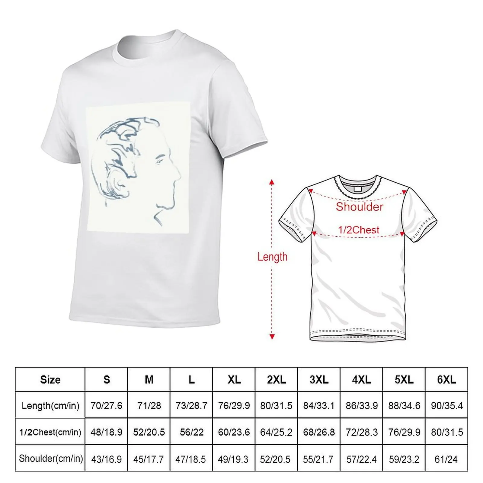 Gertrude Stein T-Shirt korean fashion Short sleeve tee compression shirt men