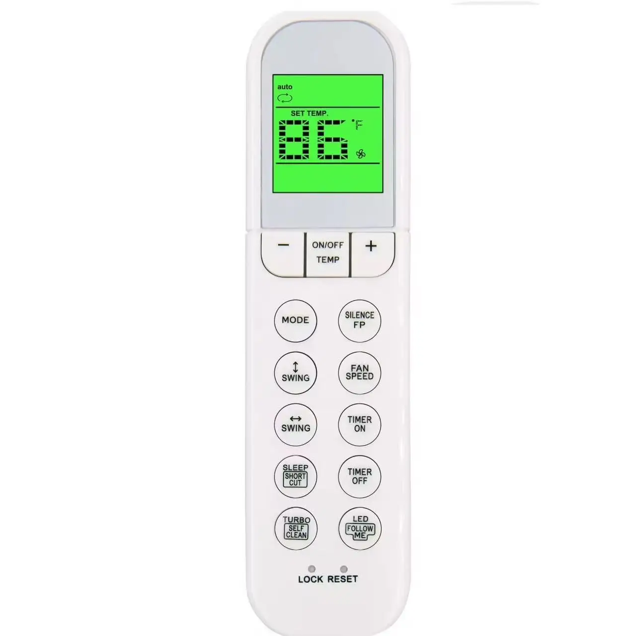 

Y43A-Replace RG36A11/BGEF A/C Remote Control For Midea RG36A11/BGEF Air Conditioner Remote Control