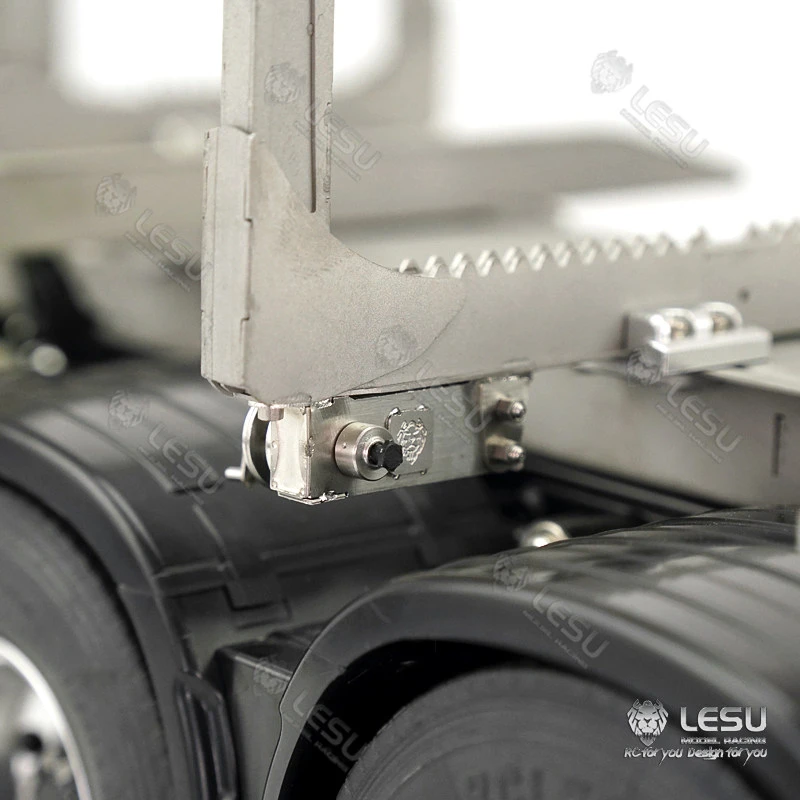 LESU RC Parts Handbetriebene Metallwinde für ferngesteuerte Muldenkipper im Maßstab 1:14, Tamiya Traktoranhänger, DIY-Modell TH16935 – Detail 2