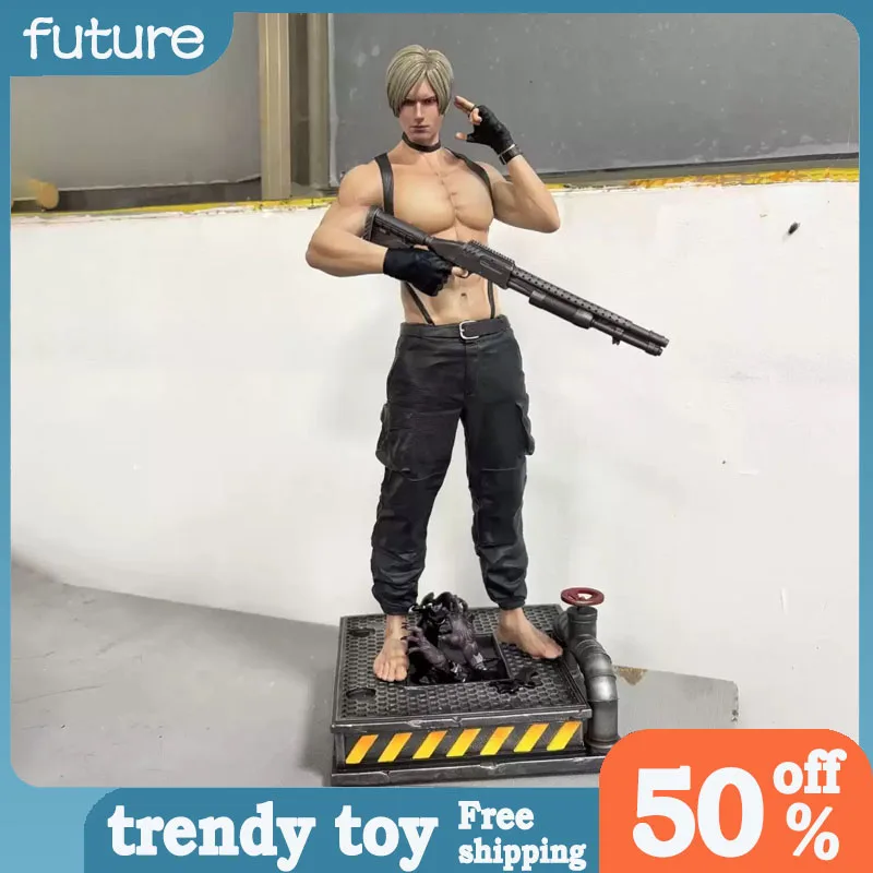 

В наличии: Фигурка Леона Скотта Кеннеди 32 см, аниме-персонаж из игры Resident Evil, статуэтка GK, коллекционная модель, кукла, украшение для стола, подарок, игрушка