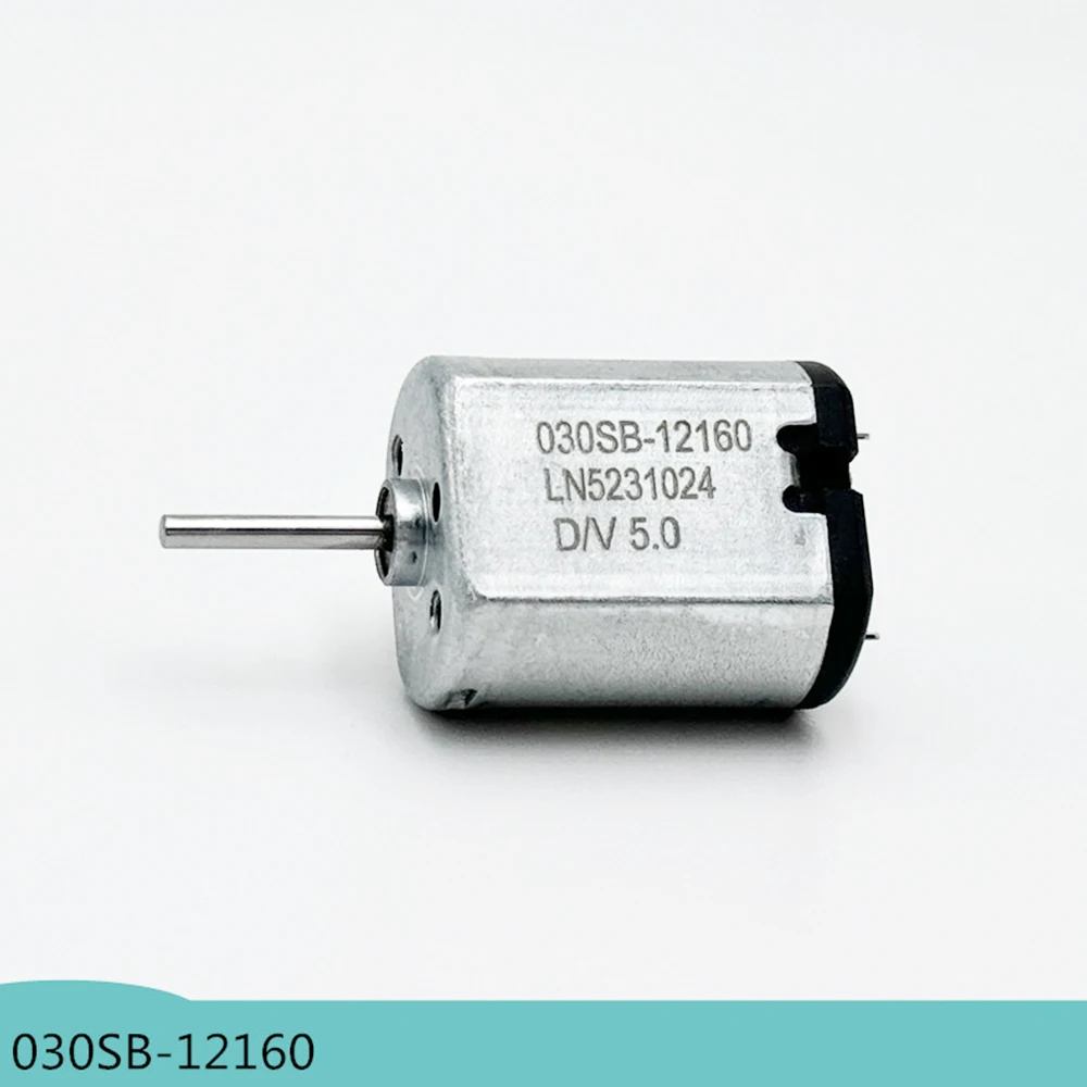 Mini motor elétrico para carro, motor de alta velocidade, bloqueio de brinquedo DIY, dispositivo AV, DC 3V-6V, FF-030SB-12160, 13000RPM, 030, 15mm x 12mm, 5V, 13000RPM