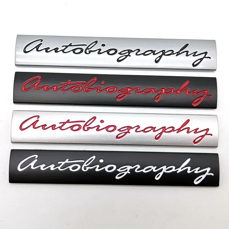 3D Metal Autoliography Logo Rear Trunk Boot Emblem Badge Car Sticker Decals for Land Range Rover Sport l405 l322 l494