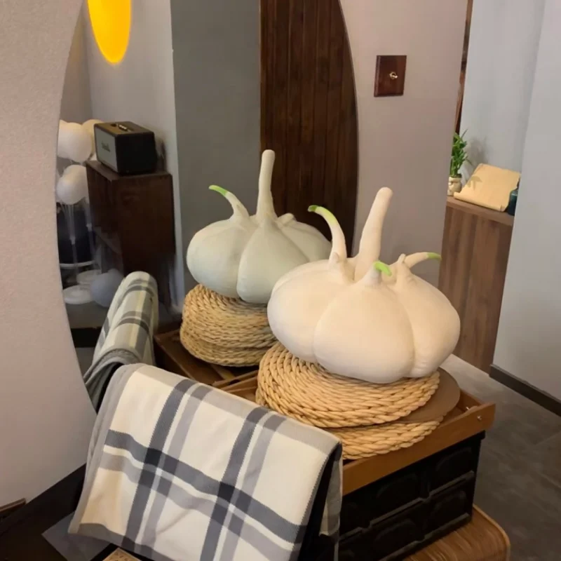 

40 см креативные плюшевые игрушки с овощами и чесноком, кукла, имитация плюшевого растения, модель дивана/автомобиля/кровати, подушка для домашнего декора, подарочная игрушка