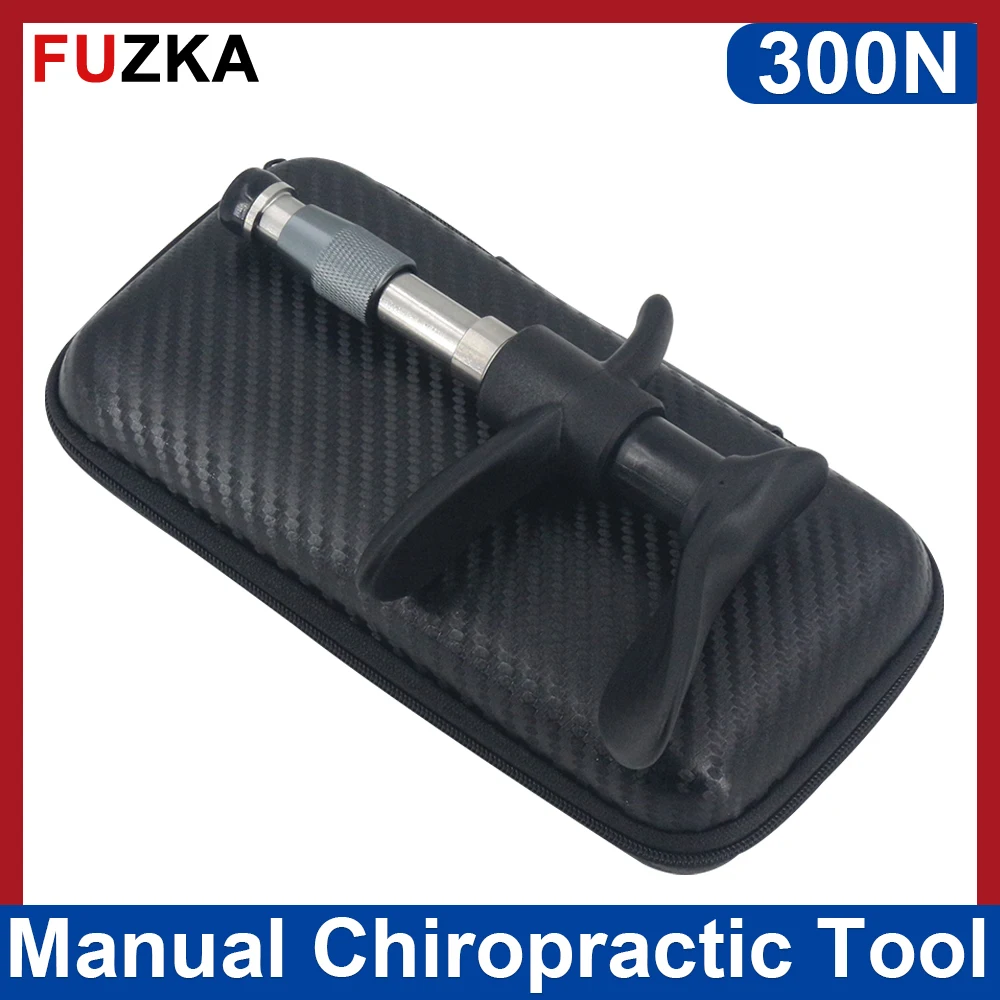 

300N Chiropractic Adjusting Tool Manual Activation Therapy Cervical Correction Tools Spinal Singe Head Adjustment Gun